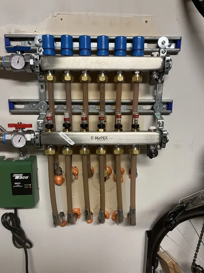 Plumber performing Leak Detection at a residential property in Inverness